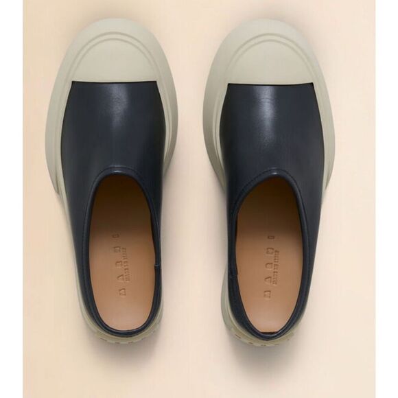 Marni Shoes - NWOB MARNI Black leather Pablo sabot, $875 Sz 38
